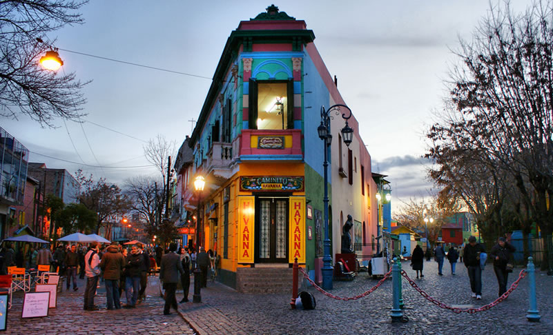 Caminito en Buenos Aires